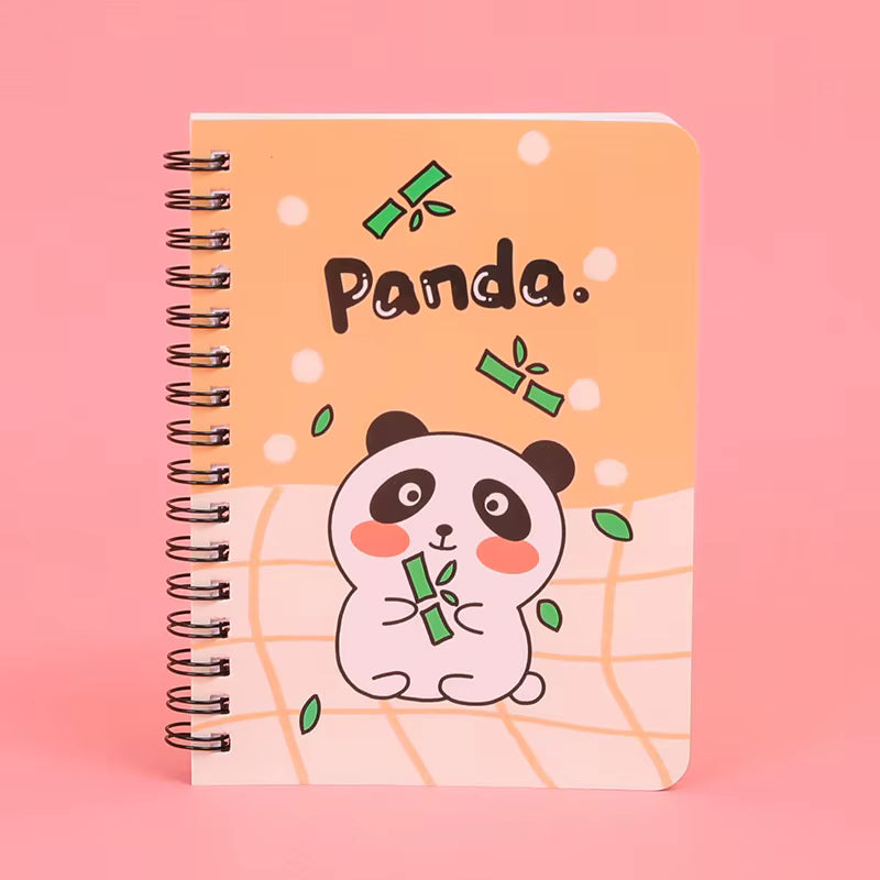 Carnet de Planification A6 à Spirale avec Couverture en Papier, Motif Dessin