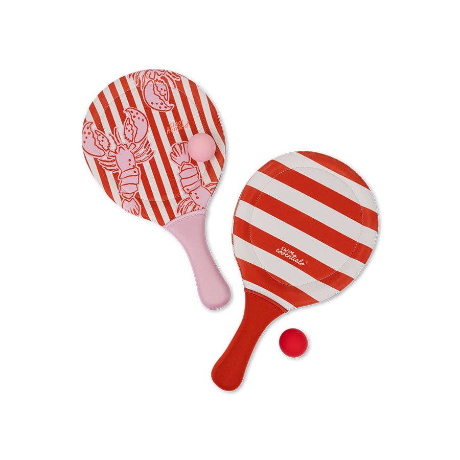 Set de beach tennis - Rose - Lobster Bay