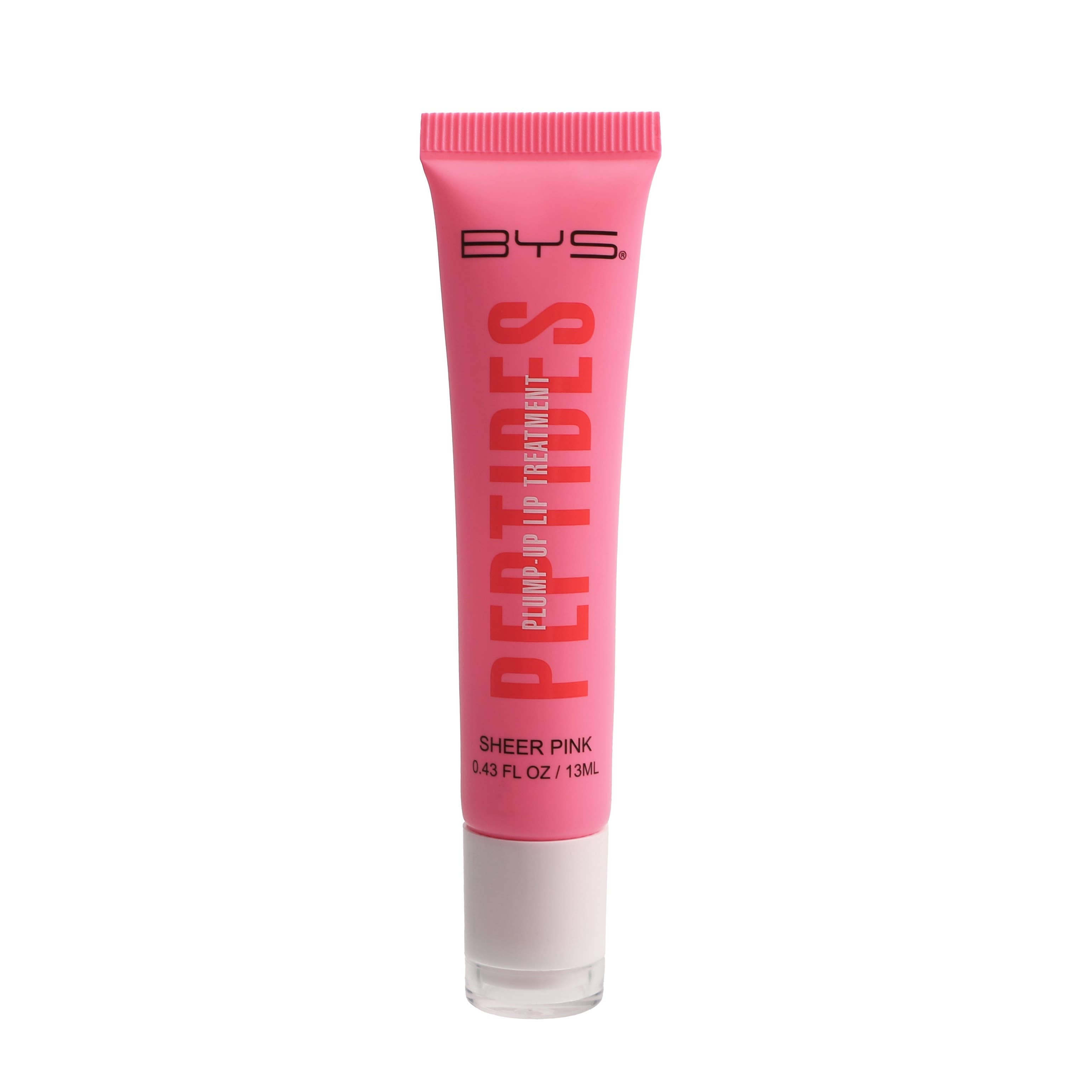 BYS Traitement Repulpant pour les Lèvres au Peptide Rose Transparent