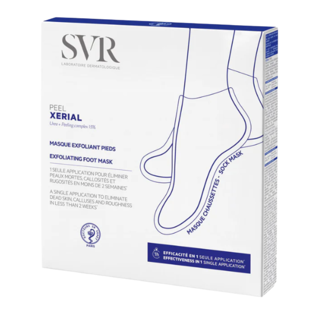 SVR Xerial Peel Masque Exfoliant Chaussettes