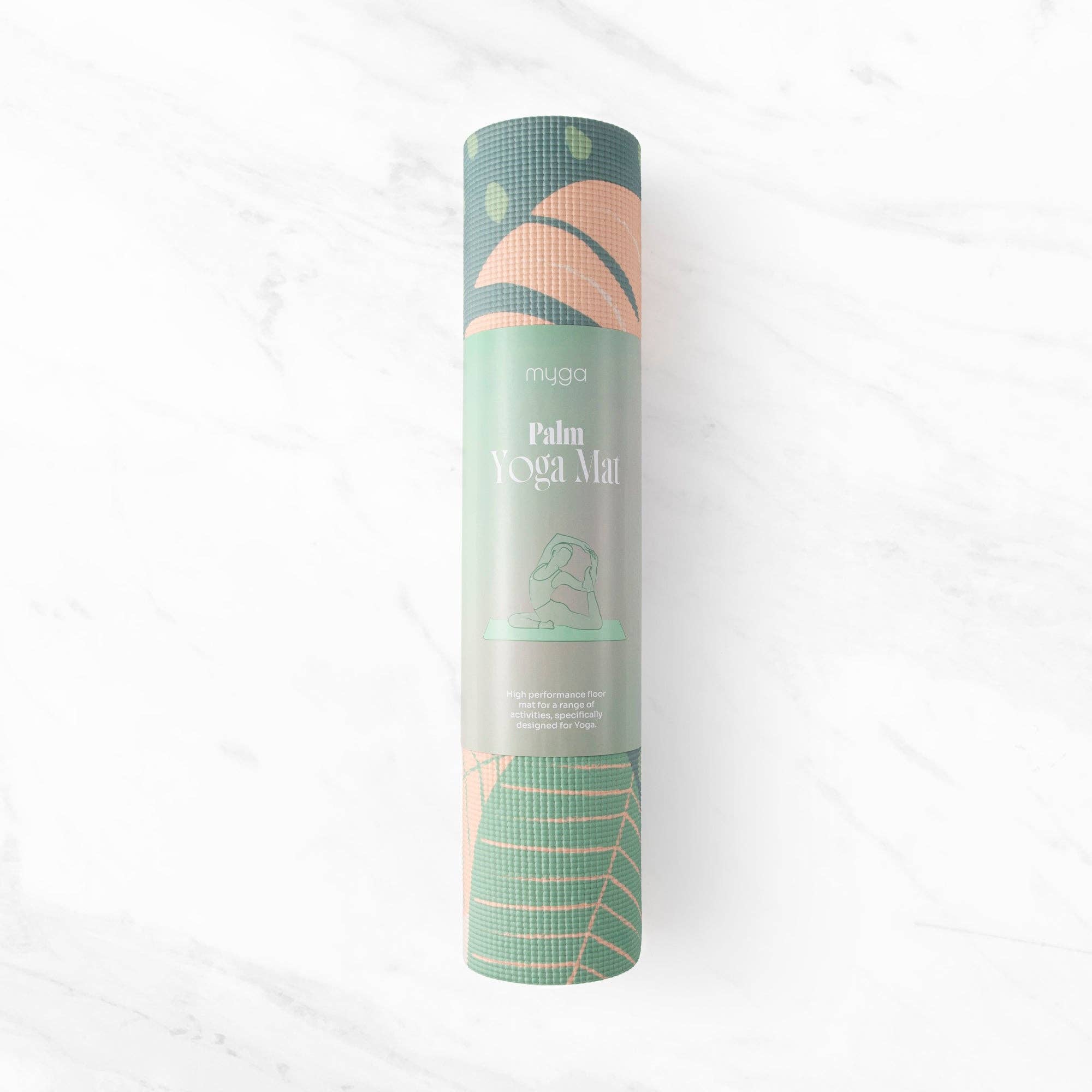 Tapis de yoga imprimés – disponibles en 8 designs magnifiques: Paume