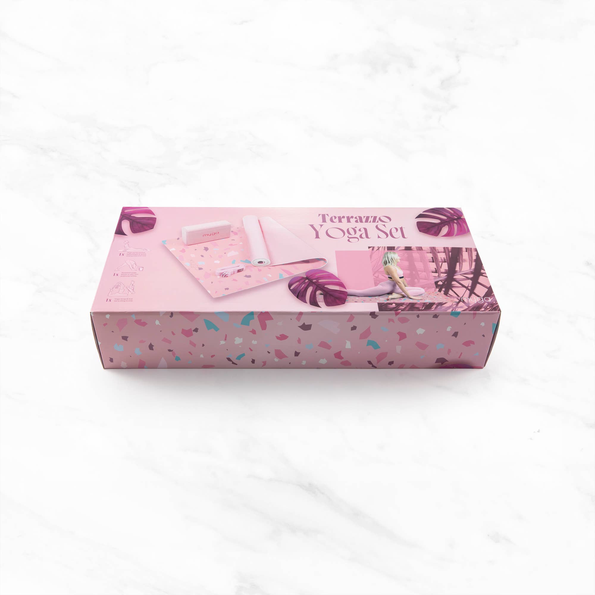 Kits de yoga imprimés pour débutants: Ruban