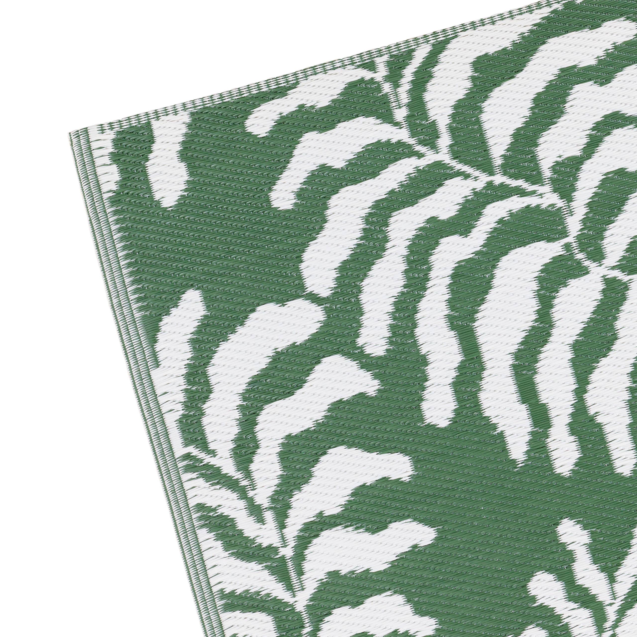 Tocorico Tapis d'extérieur 120x180cm 100% recyclé Vert: Vert / 120 x 180 cm