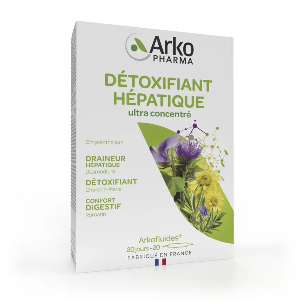 Arko Detoxifiant hépatique 20 Amp