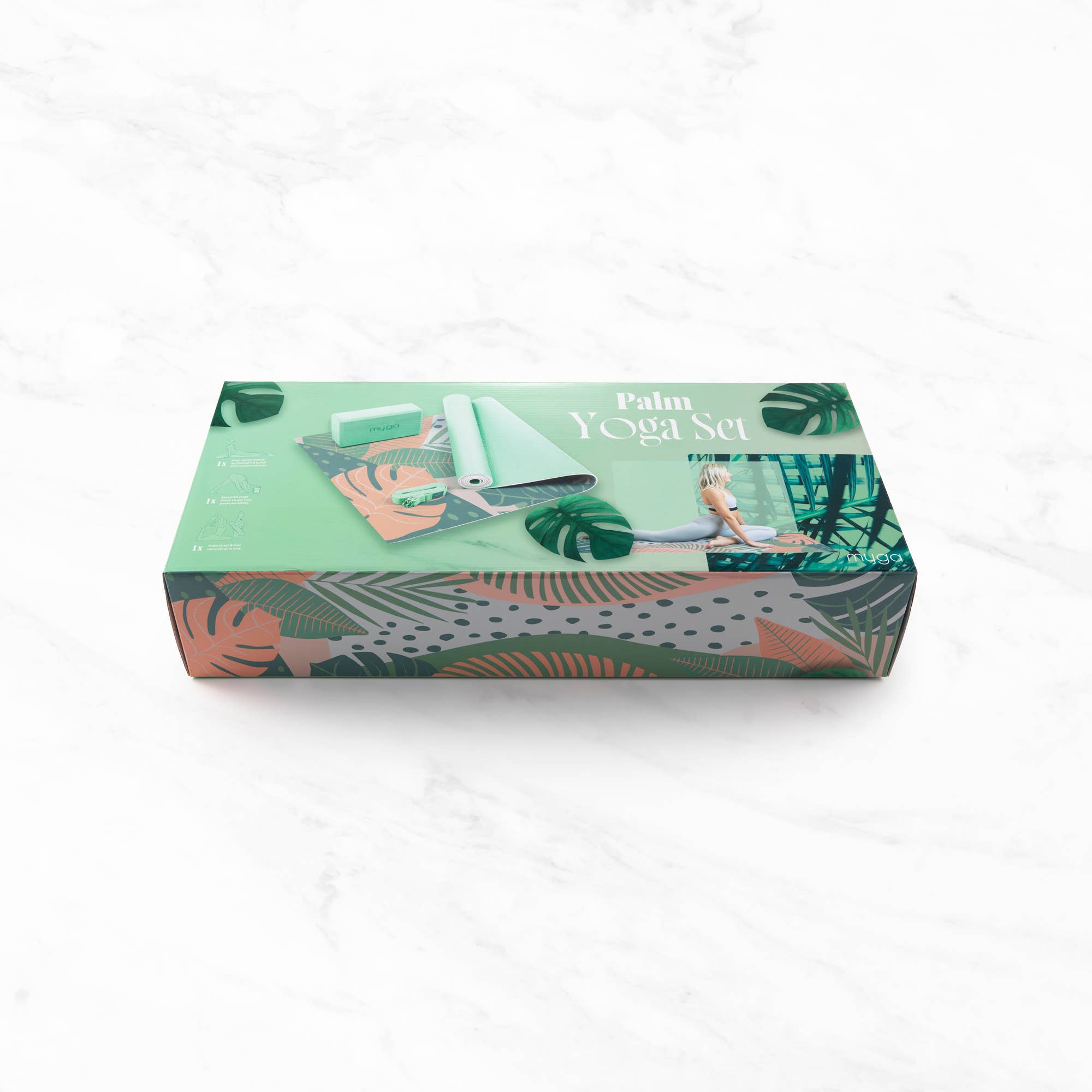 Kits de yoga imprimés pour débutants: Paume