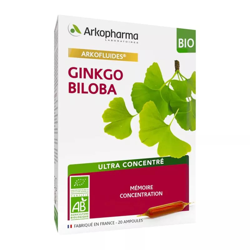 Arko Ginkgo Biloba Bio 10 ML