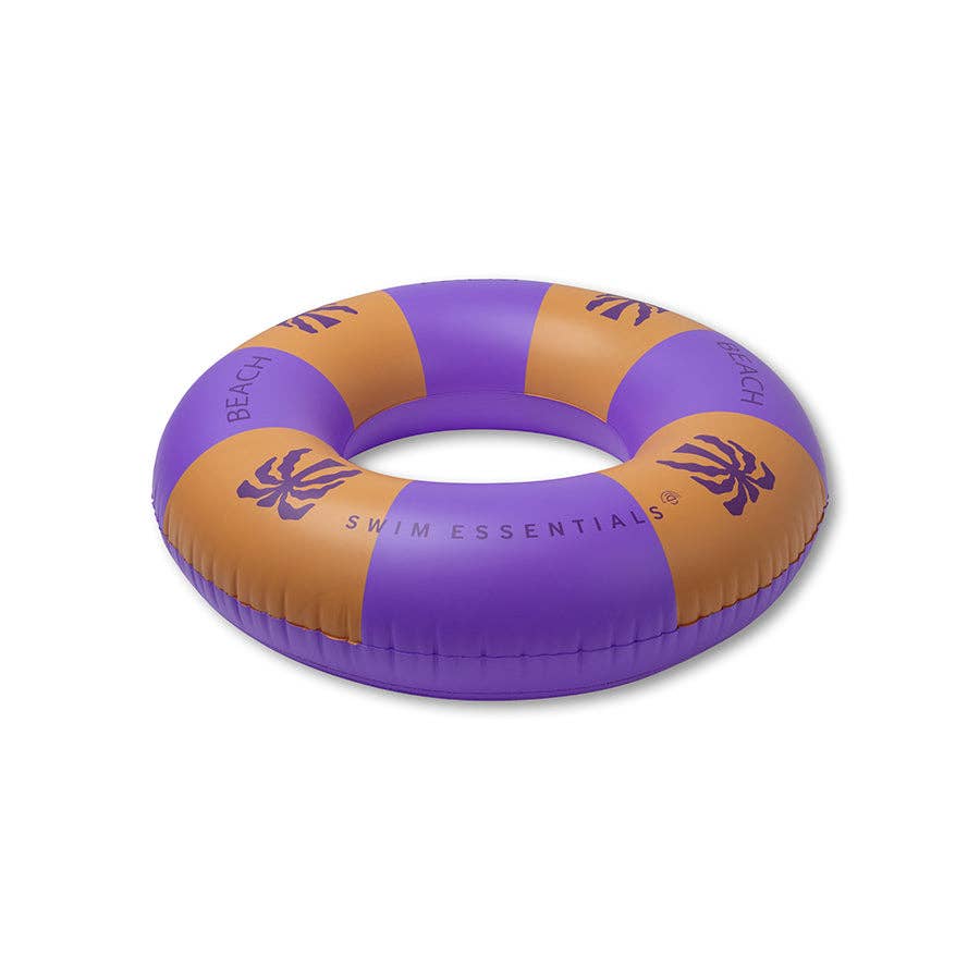 Bouée - Violet/Orange - Palmiers - Ø 120 cm