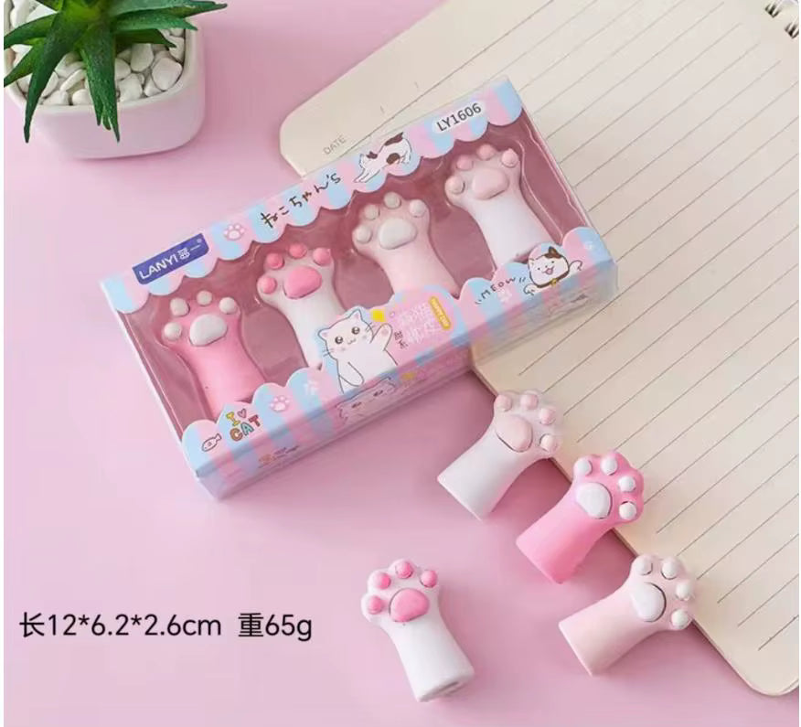 Boite de Gommes Kawaii X4