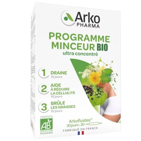 Arko Programme Minceur 30 Ampoules bio