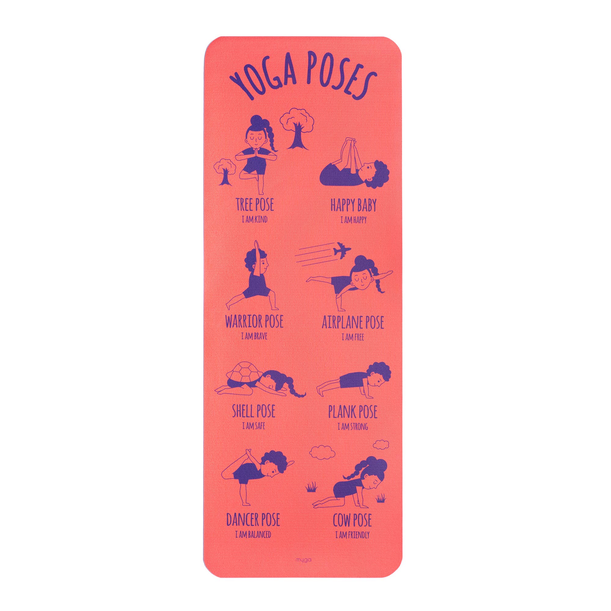 Tapis de yoga Pose Explorer pour enfants