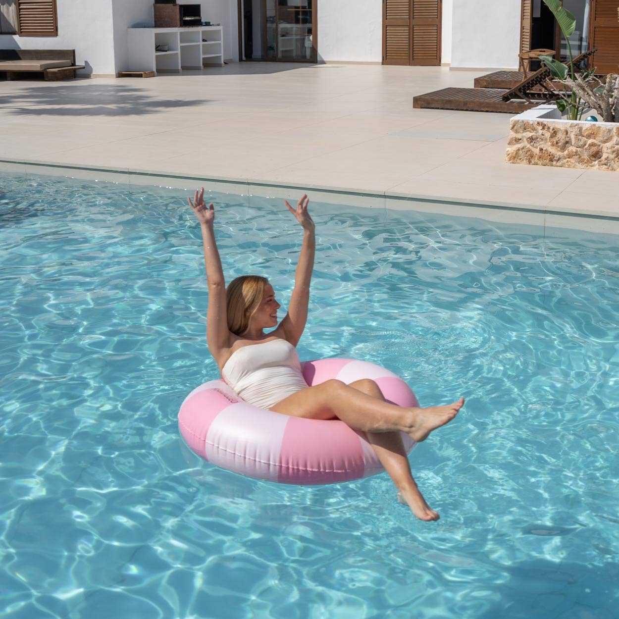 Bouée donut pour piscine