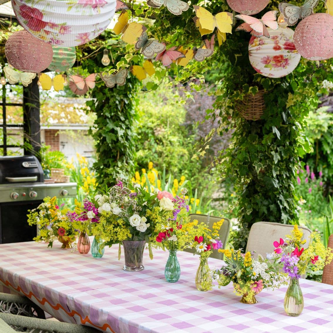Guirlande de papillons - 2,5 m