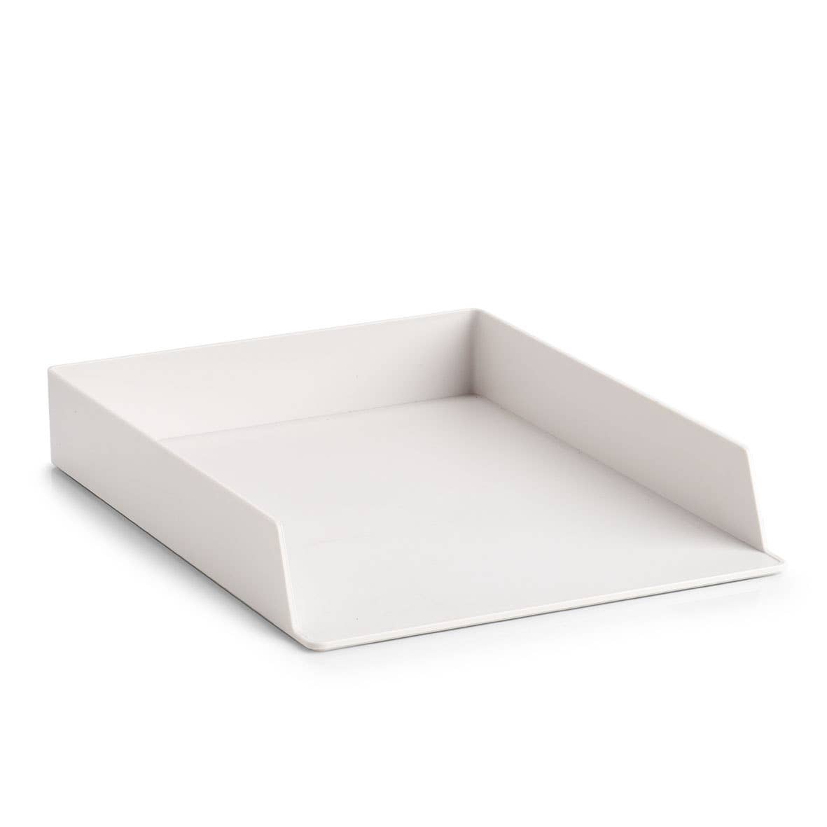Bac à documents en plastique gris: Gris / Env. 24 x 32,5 x 5 cm