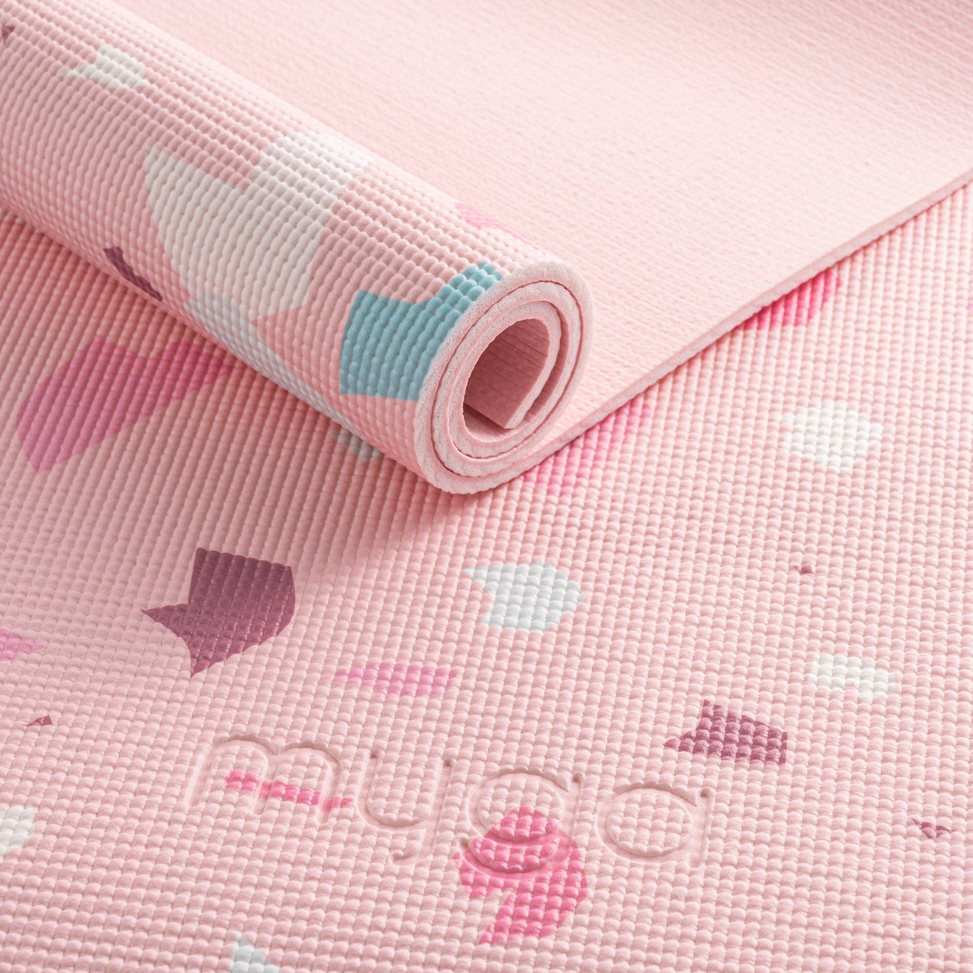 Tapis de yoga imprimés – disponibles en 8 designs magnifiques: Terrazzo