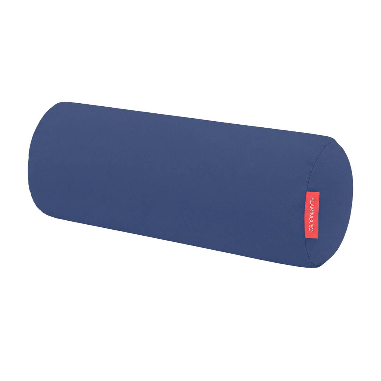Coussin gonflable de plage bleu en microfibre