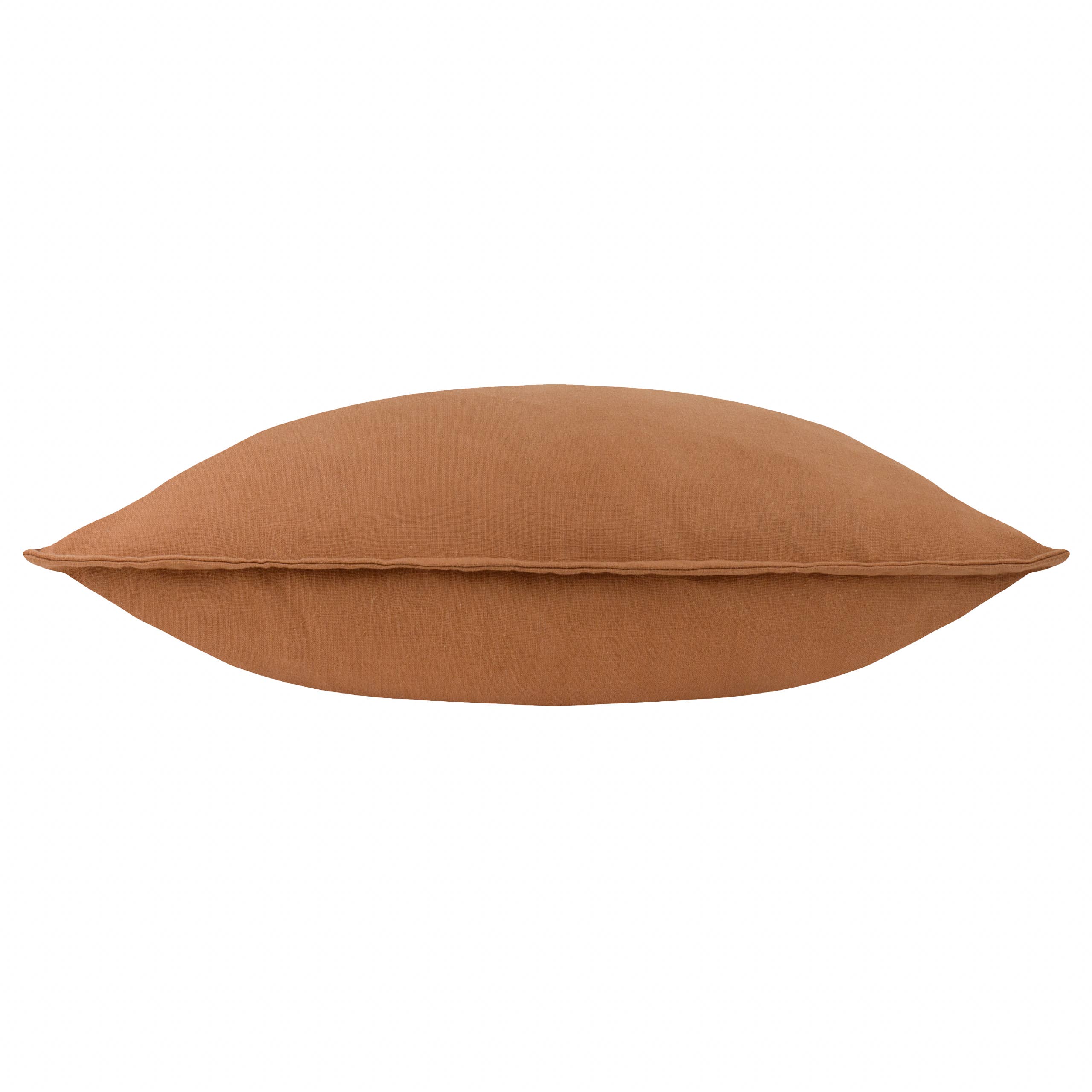 Coussin en coton flammé Toffee: Toffee / Polyester Filled / 50 x 50cm