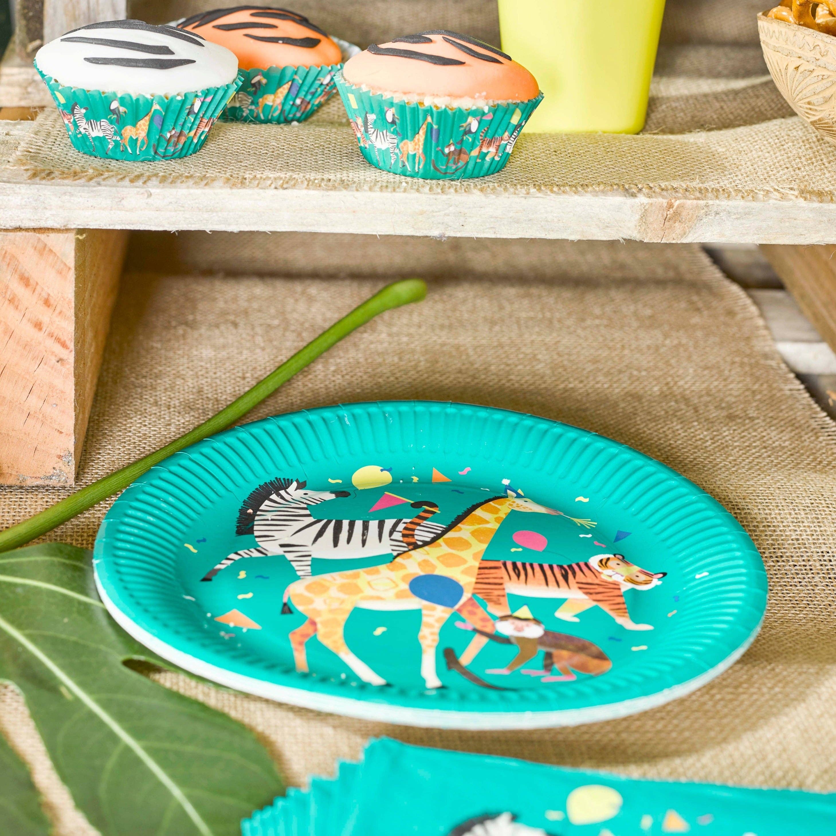 Assiette d'Animaux de Fête