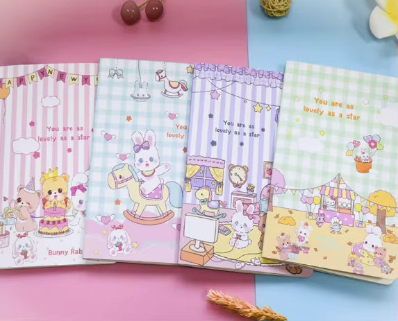 Carnet A5 Linexbook Car Line à Motifs Mignons
