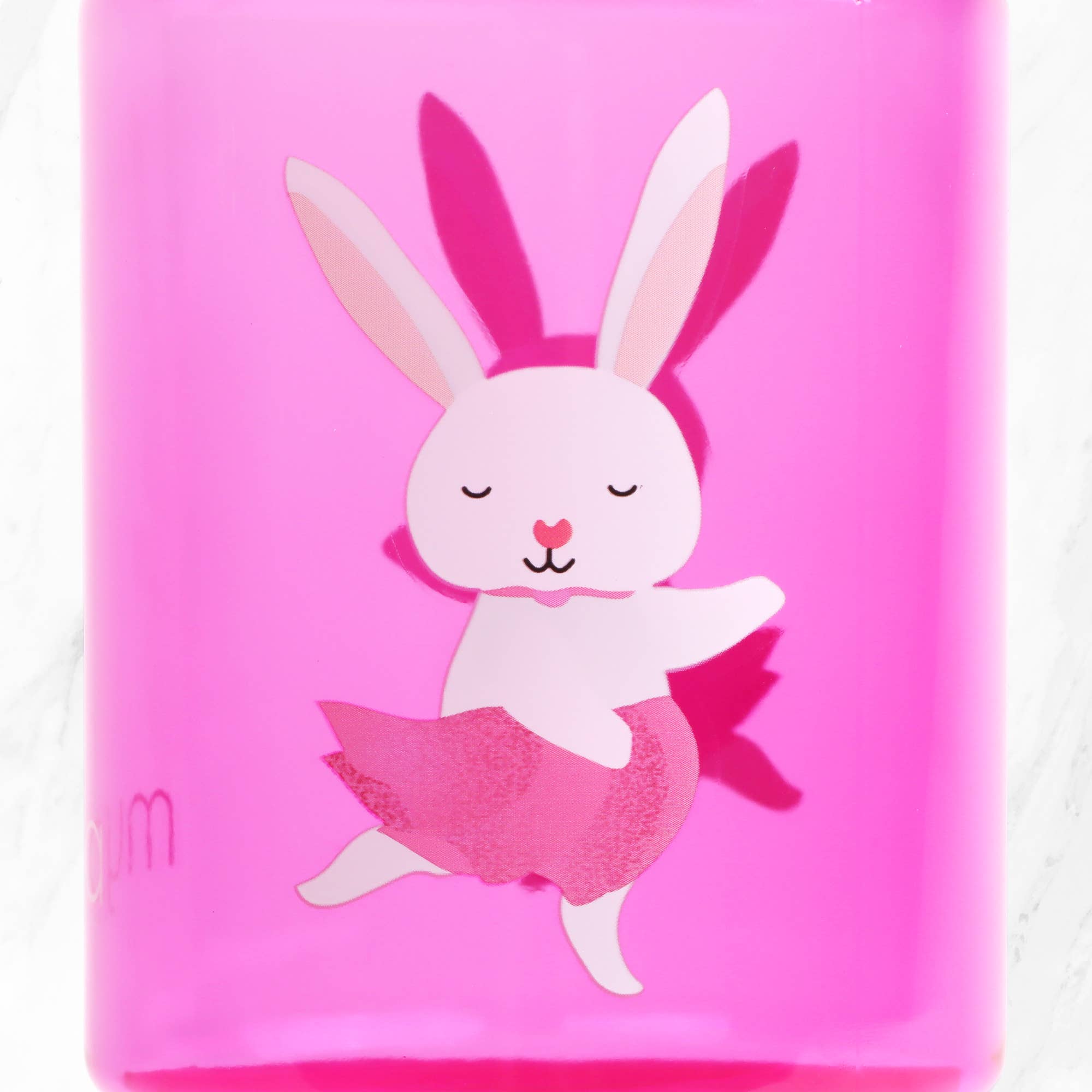 Gourde enfant lapin positive avec bracelets en silicone
