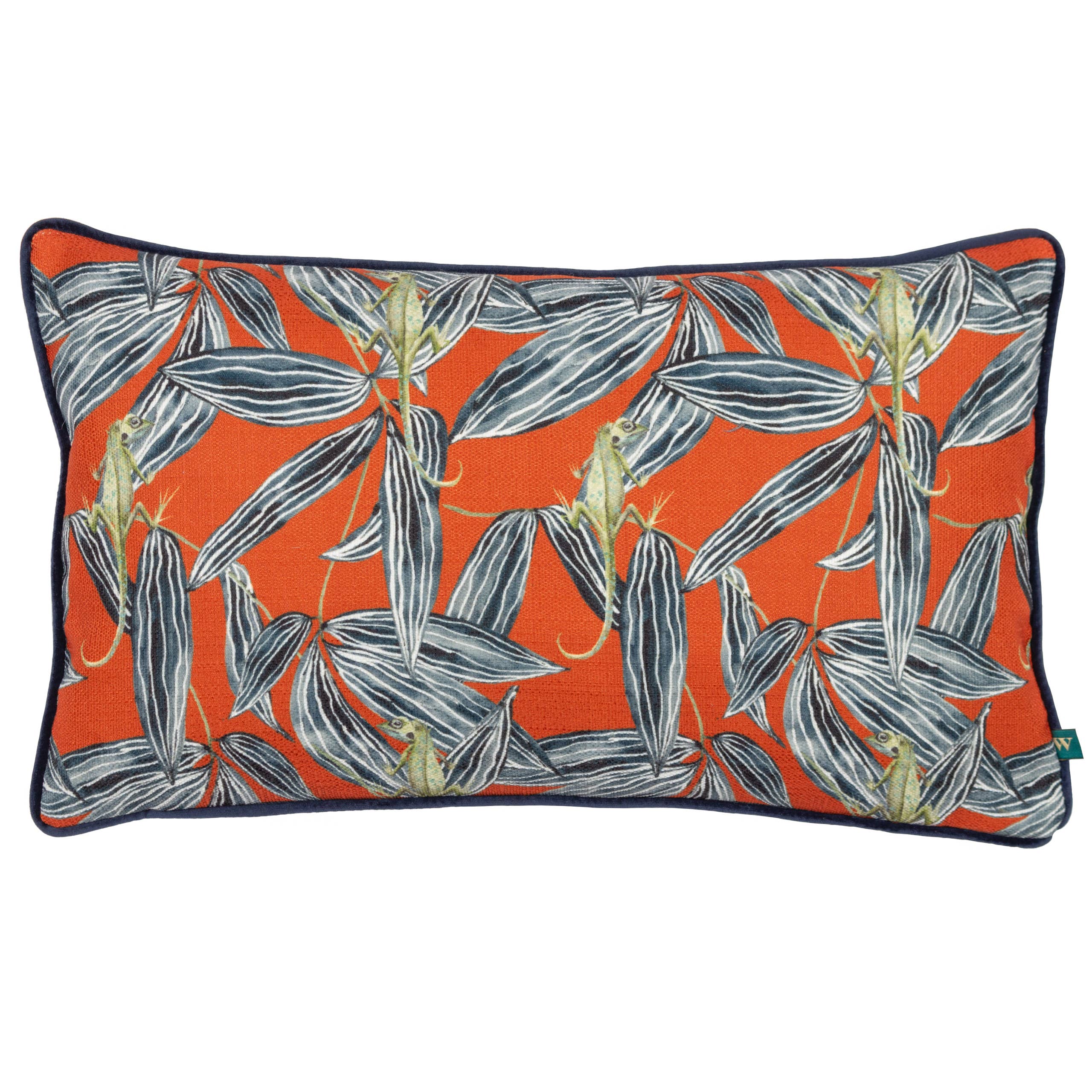 Coussin Ebon Wilds Nkiru Cinnamon: Cannelle / Garni en polyester / 30 x 50 cm