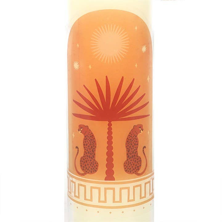 Bougie en tube Léopard Palm Santal & Oud