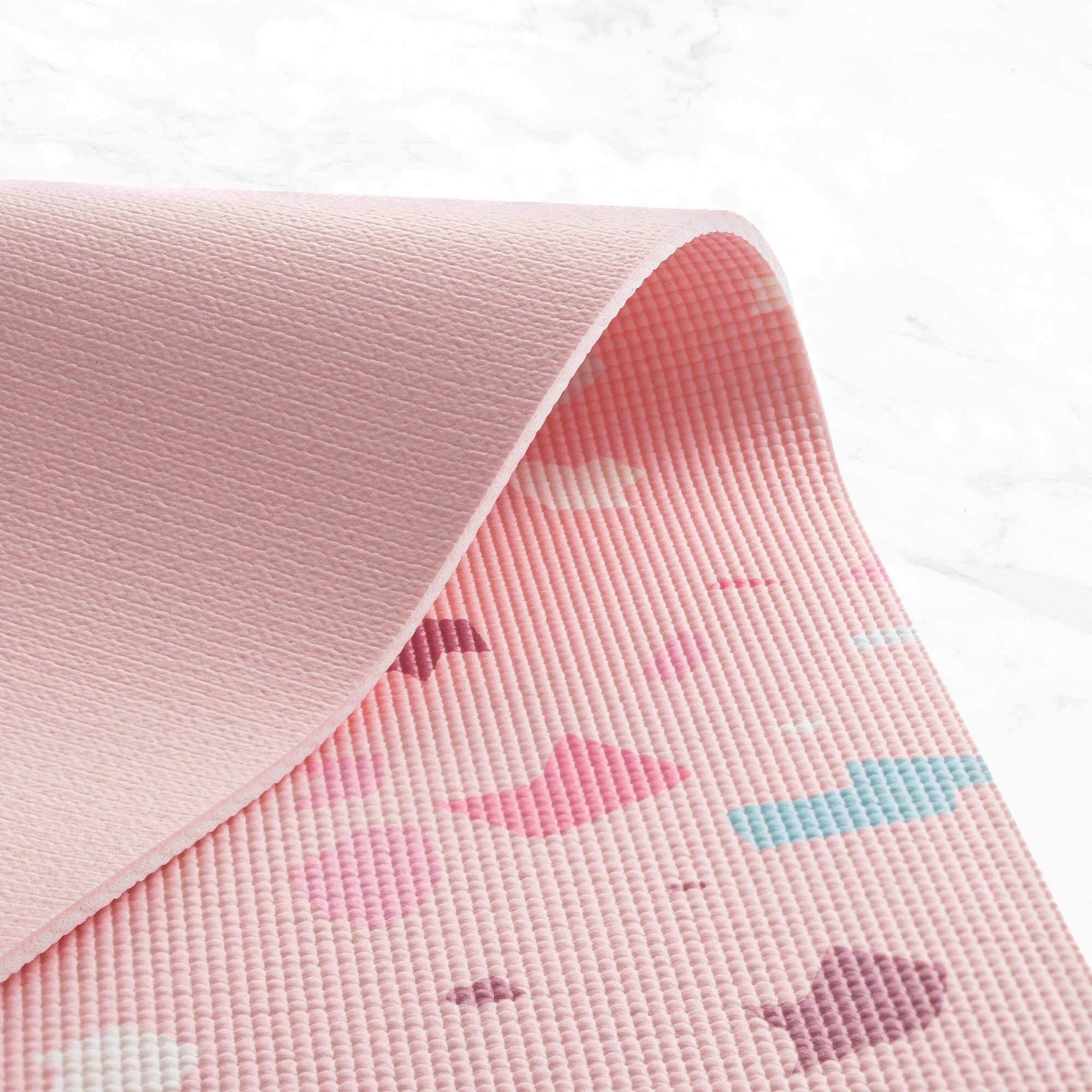 Tapis de yoga imprimés – disponibles en 8 designs magnifiques: Paume