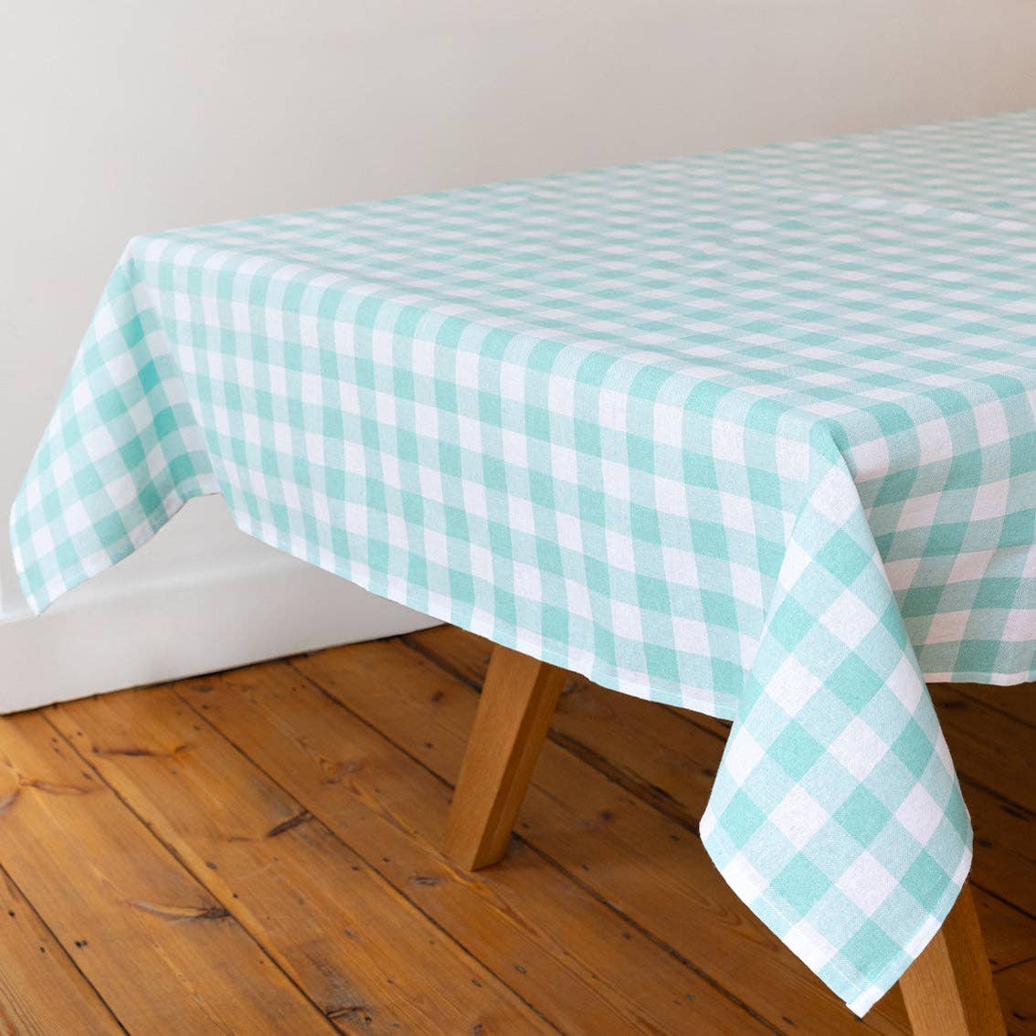 Nappe vichy menthe | Décoration d'été |