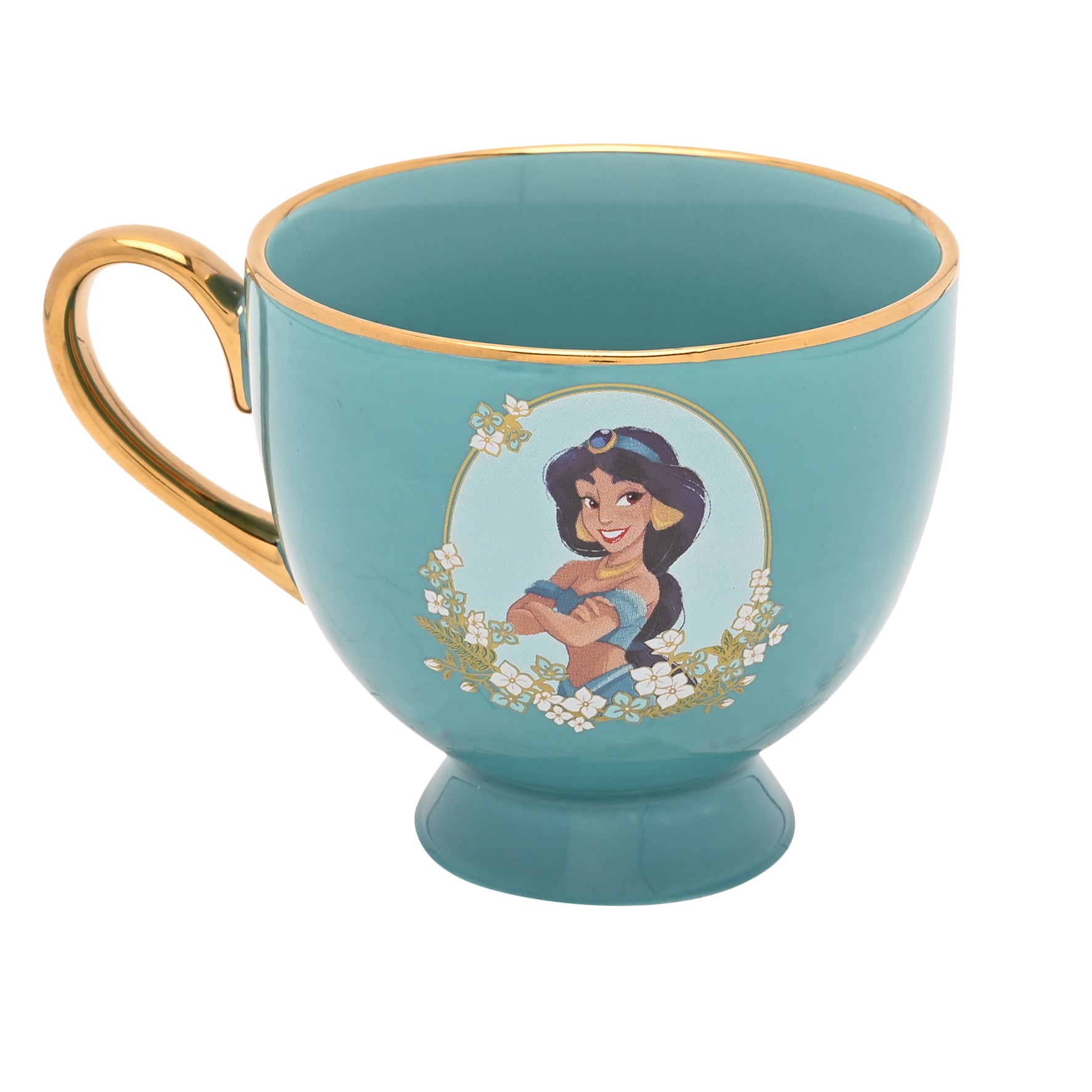 Coffret Jasmine - Tasse à café et sa coupelle
