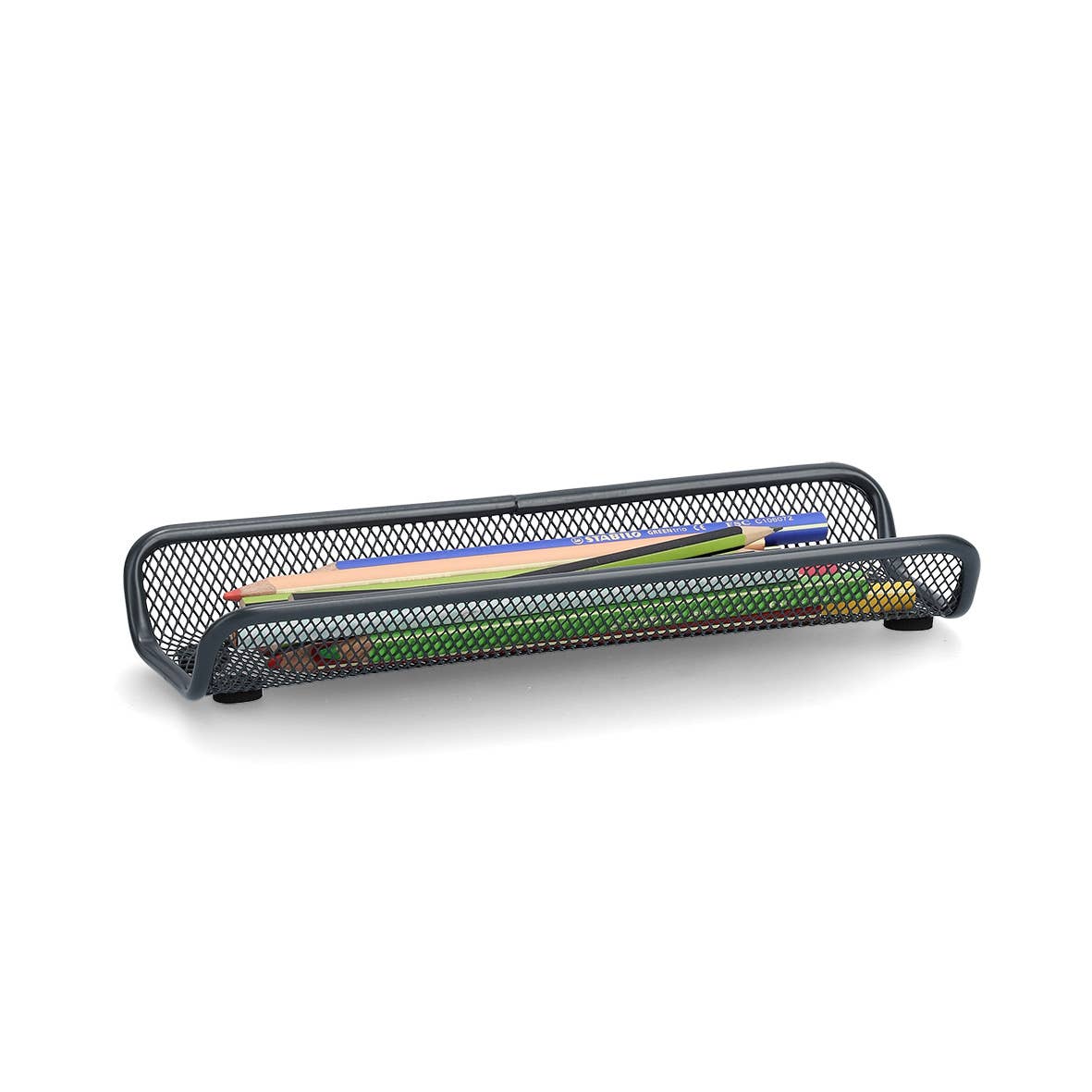 Plateau à crayons, maille, anthracite: Anthracite / Env. 25 x 9 x 3,5 cm
