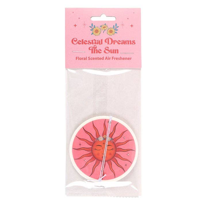 Désodorisant pour voiture parfum floral Soleil céleste