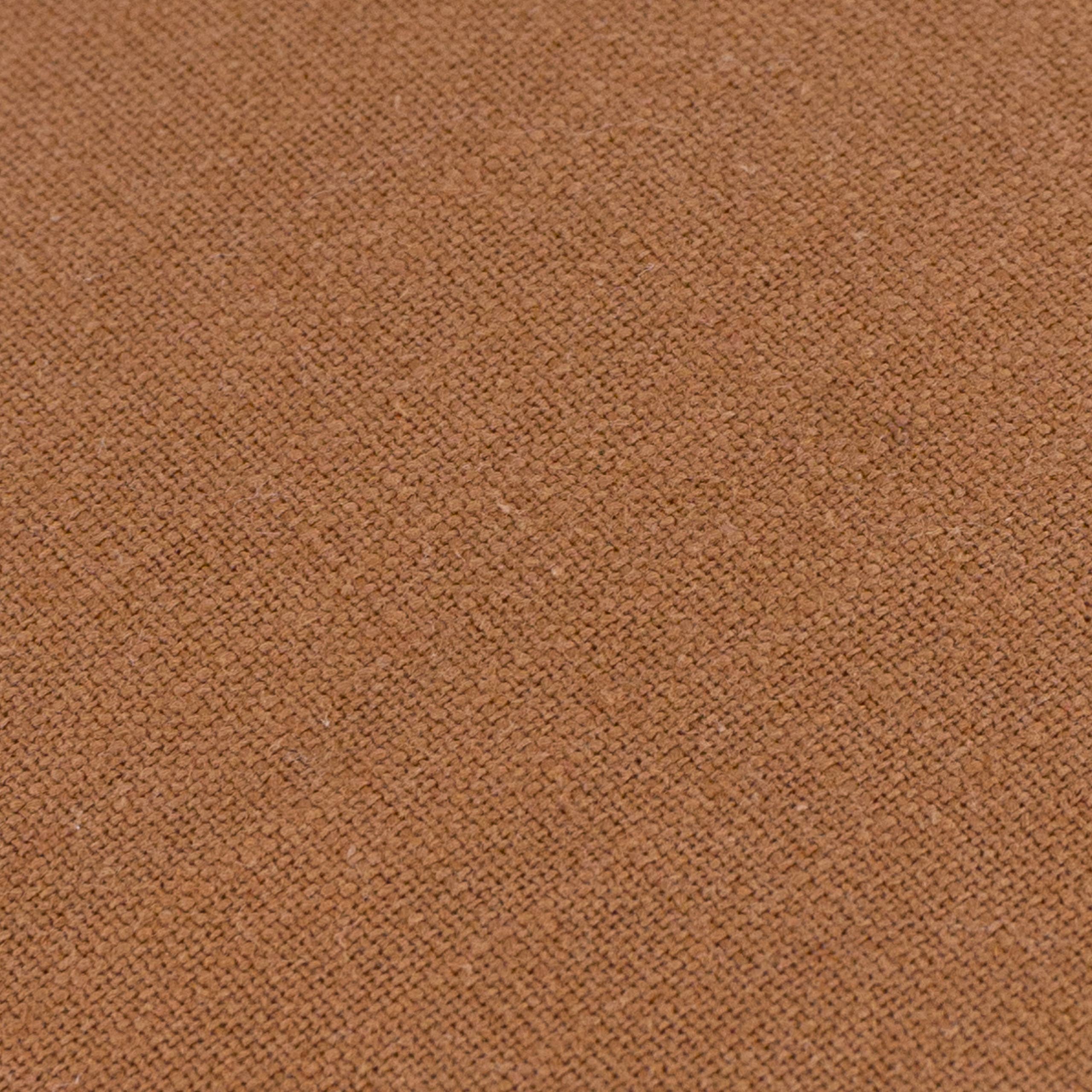 Coussin en coton flammé Toffee: Toffee / Polyester Filled / 50 x 50cm