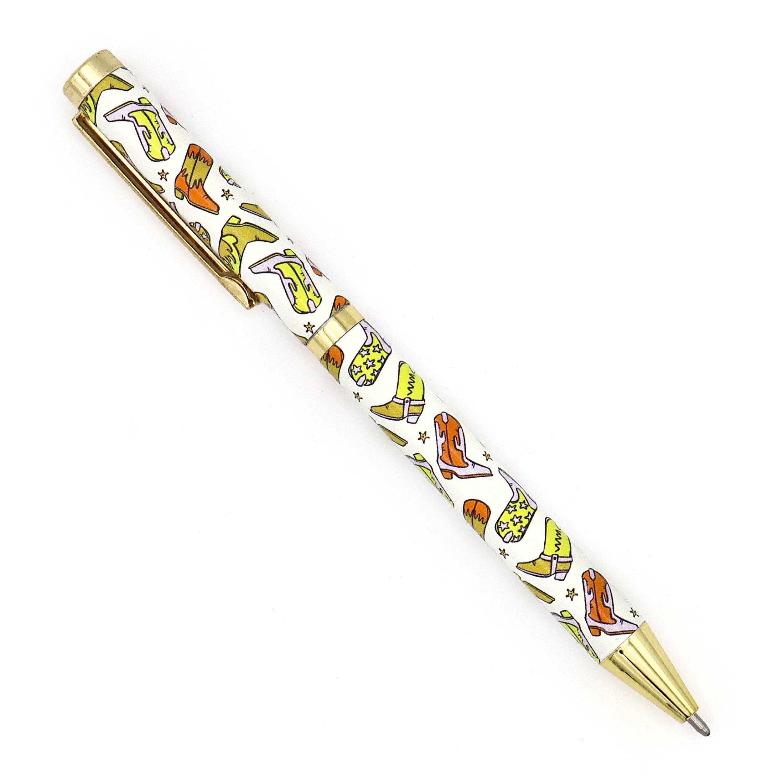 Stylos à bille Saje Mixed Design dans une boîte-cadeau — Ensemble de 3 stylos