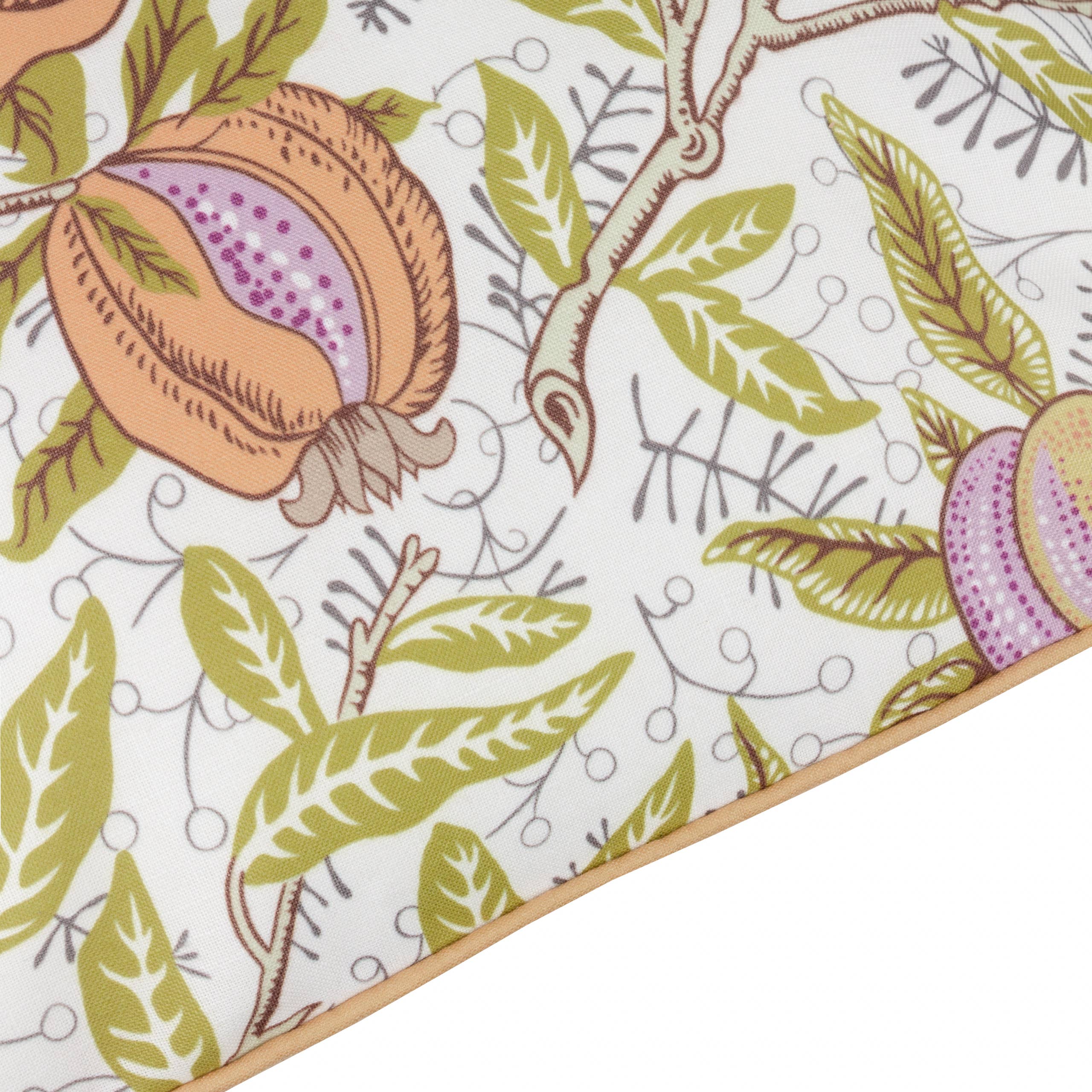 Coussin d'extérieur Fruits Citron/Citron vert: Citron/citron vert / Garni en polyester / 45 x 45 cm