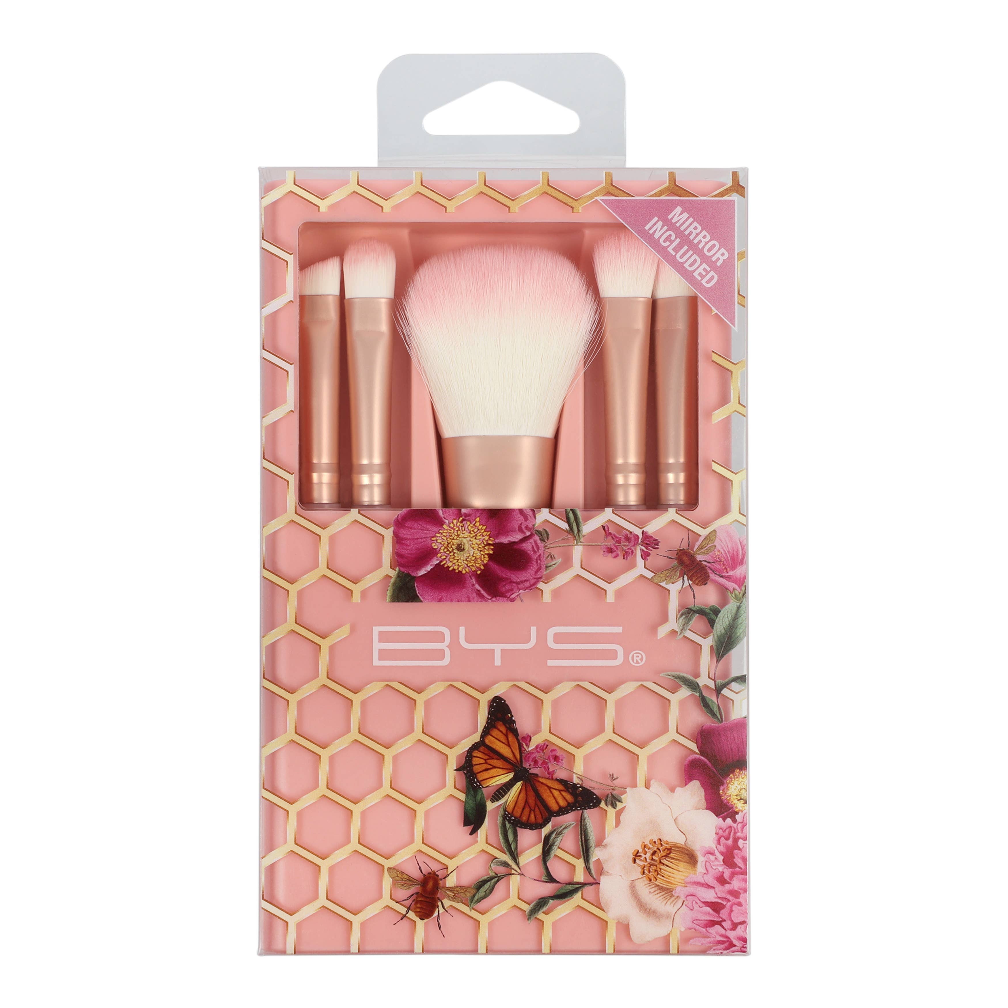 Kit de Pinceaux de Maquillage BYS Queen Bee 5 pièces