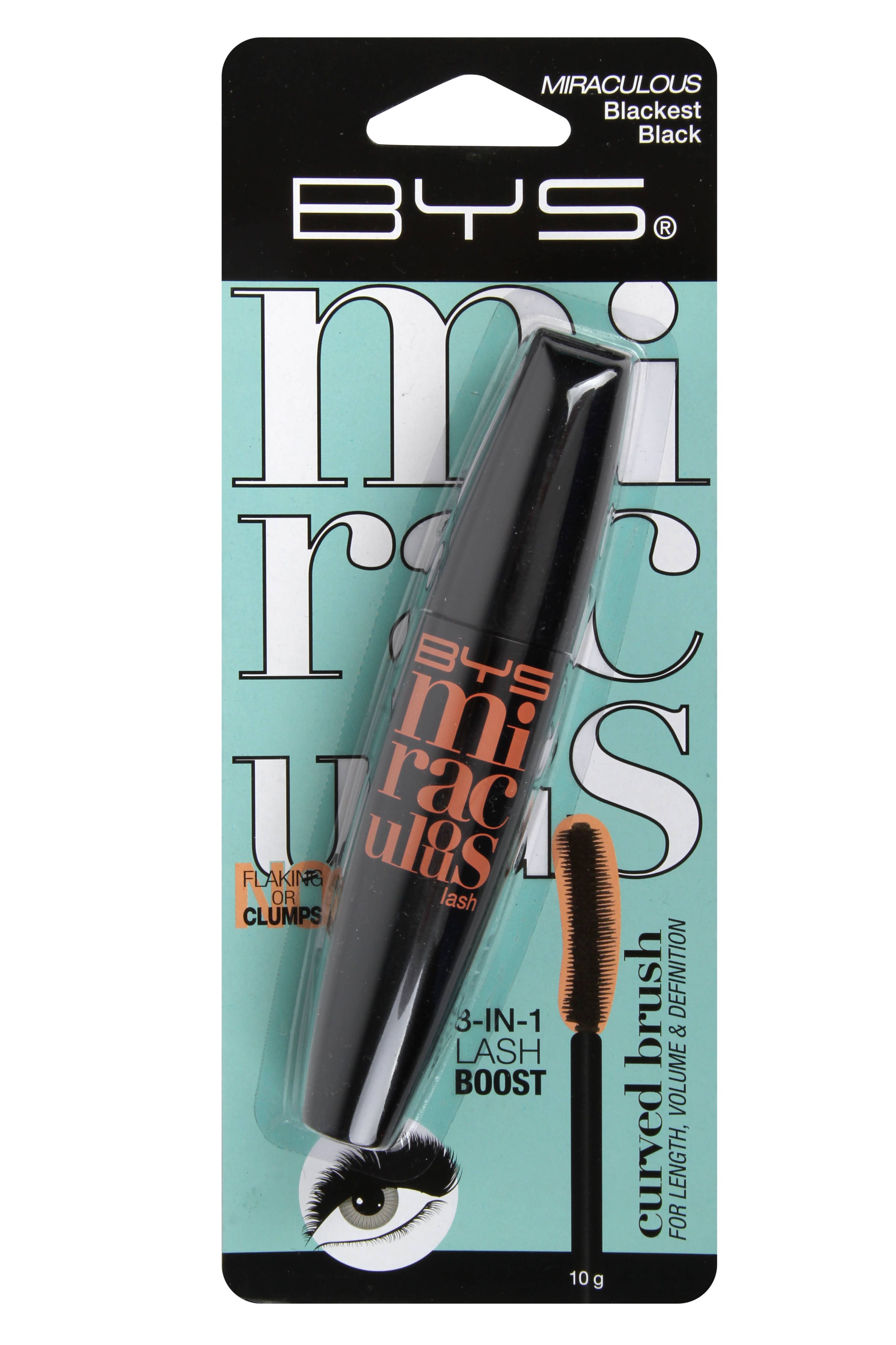 BYS Mascara Cils Miraculeux Noir
