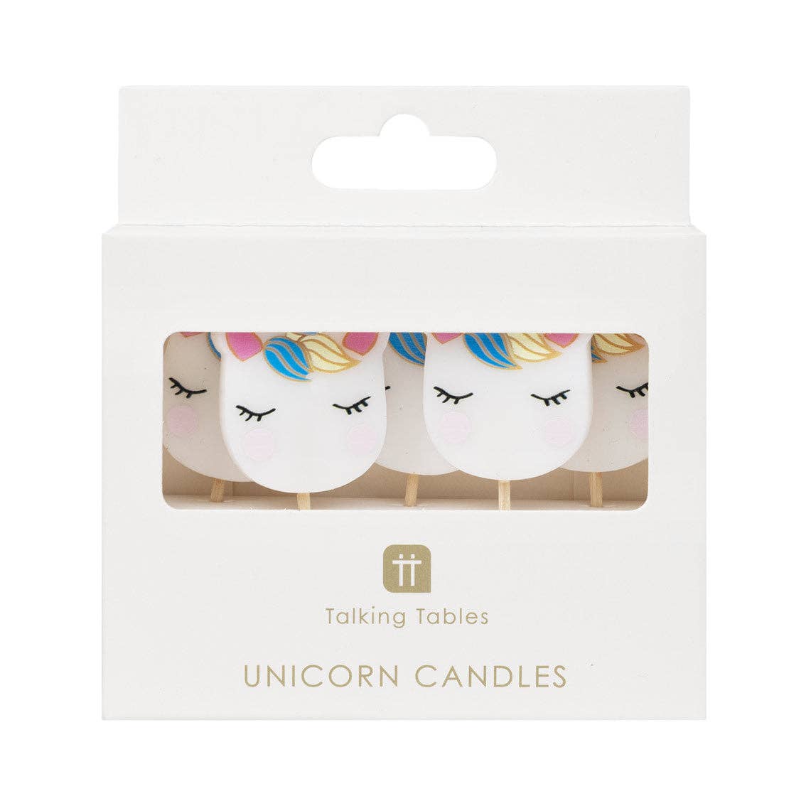 Bougies Licorne - Lot de 5