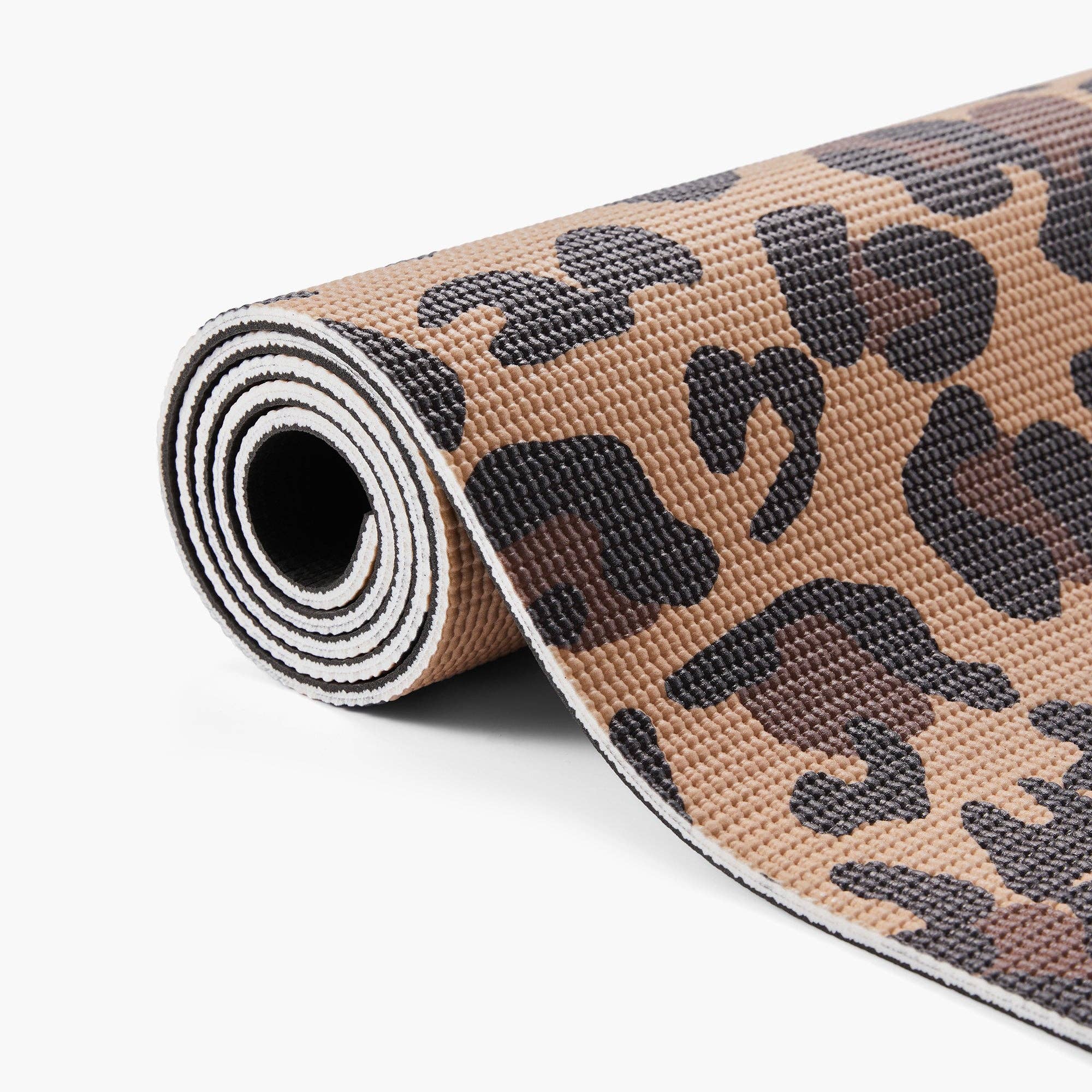 Tapis de yoga Myga - Léopard