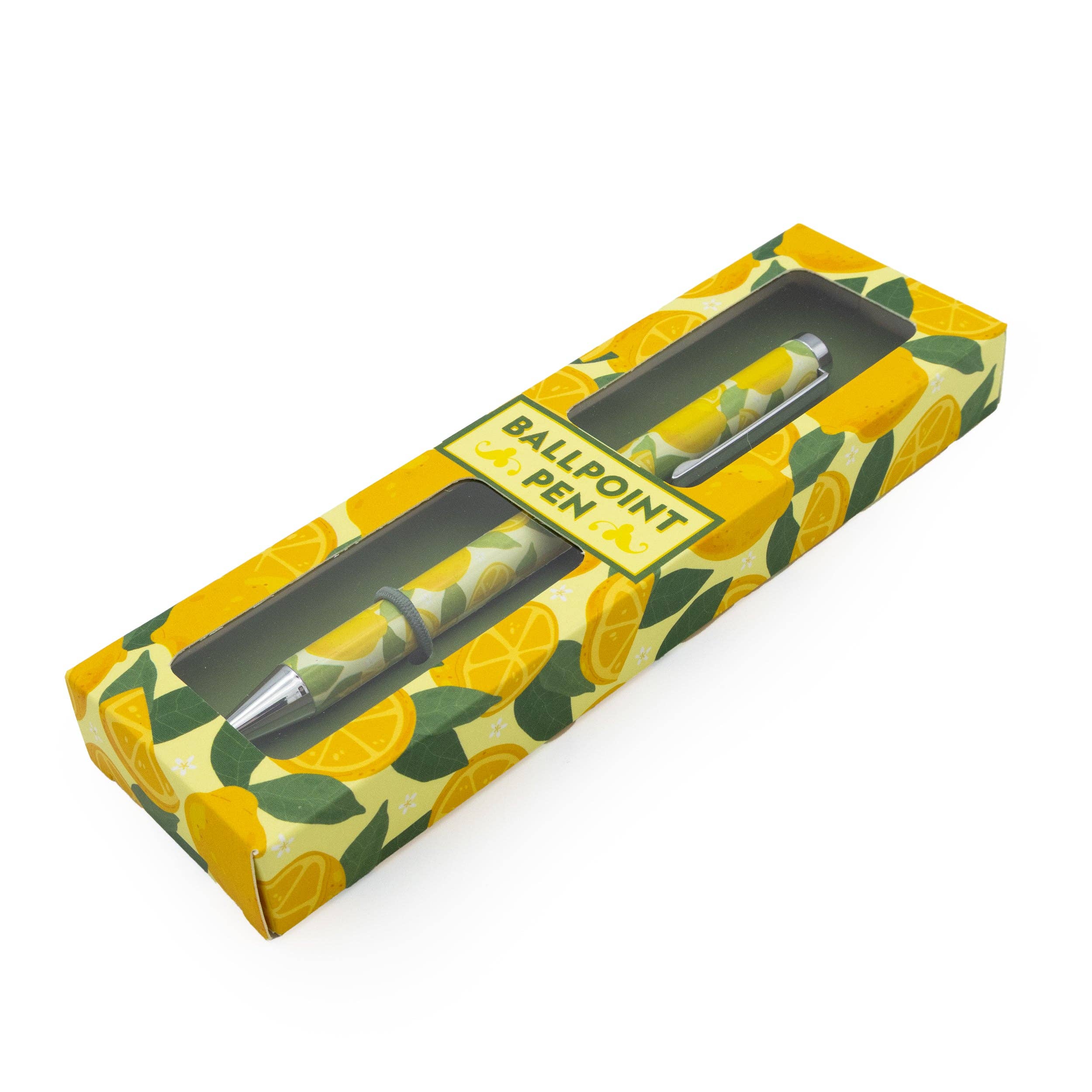 Stylo à bille Citron dans coffret cadeau