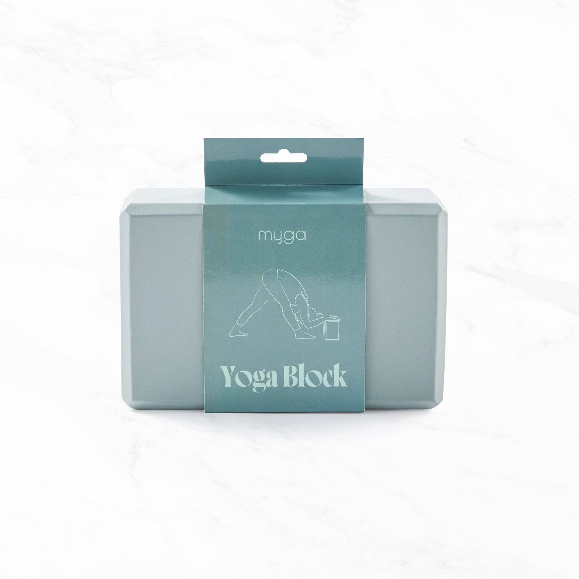 Bloc de yoga en mousse - 6 couleurs disponibles: Sarcelle