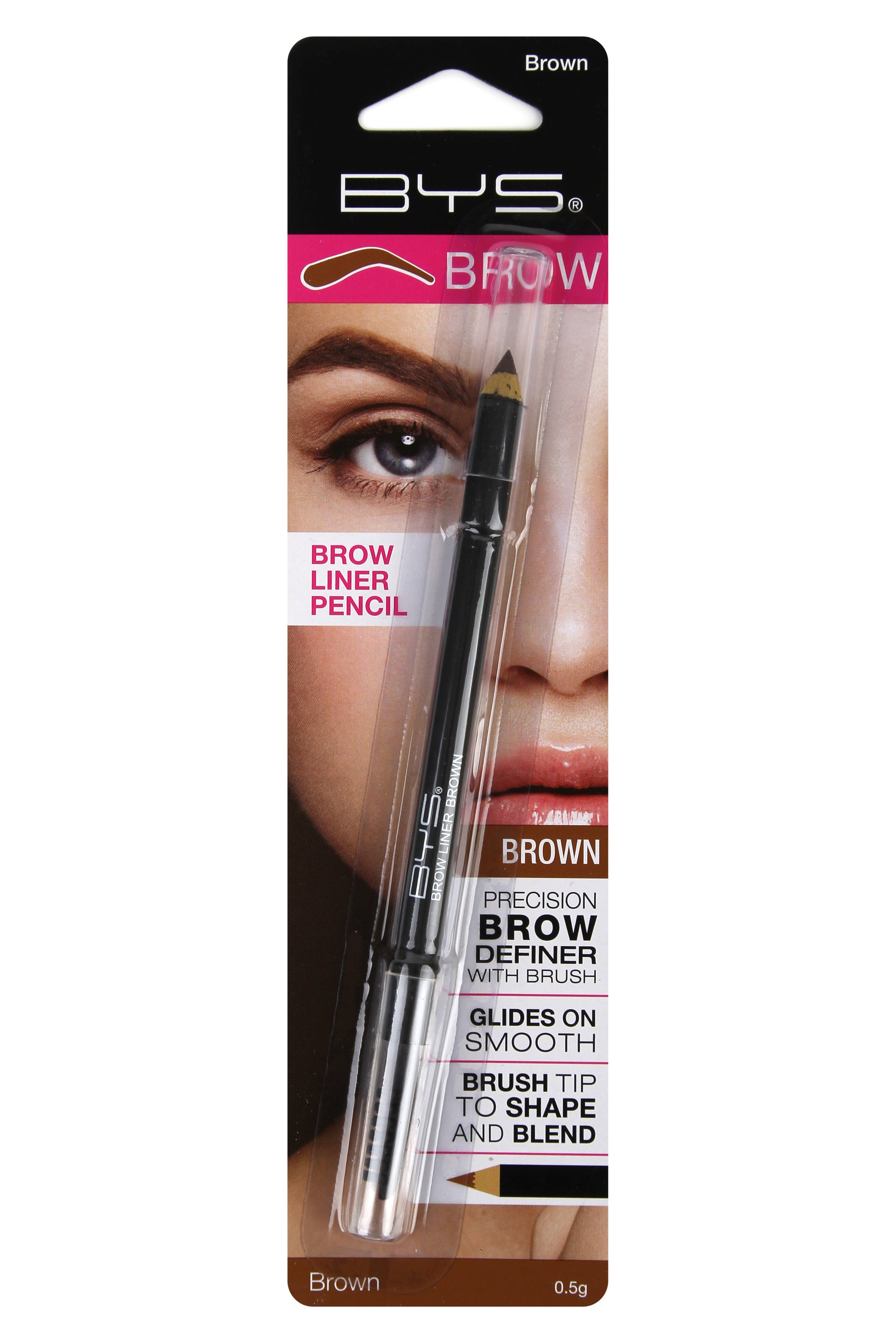 Crayon à Sourcils BYS avec Brosse Brun
