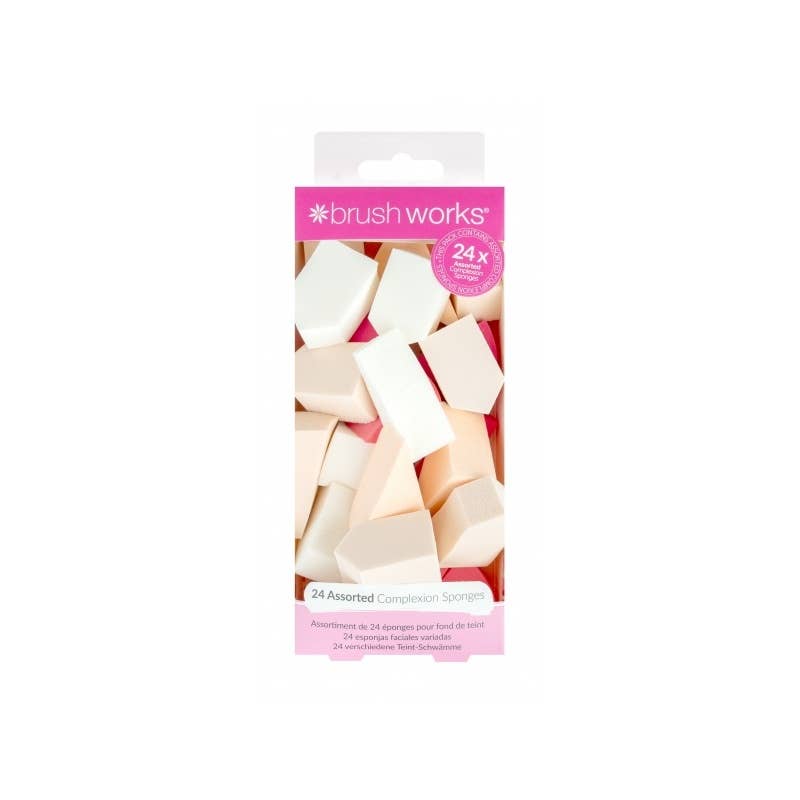 Pinceaux Éponges de Maquillage Assorties 24 pièces