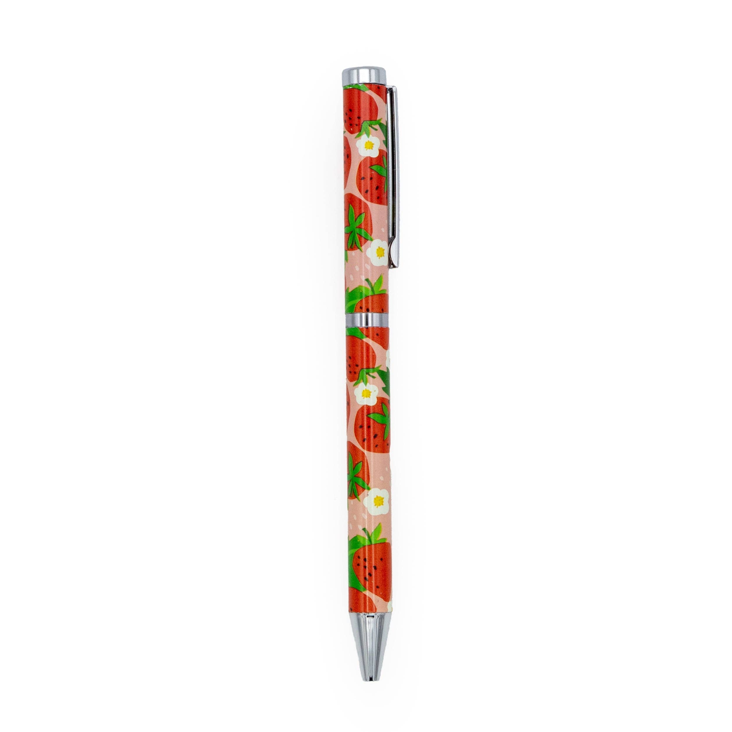 Stylo à bille Fraises dans une boîte cadeau