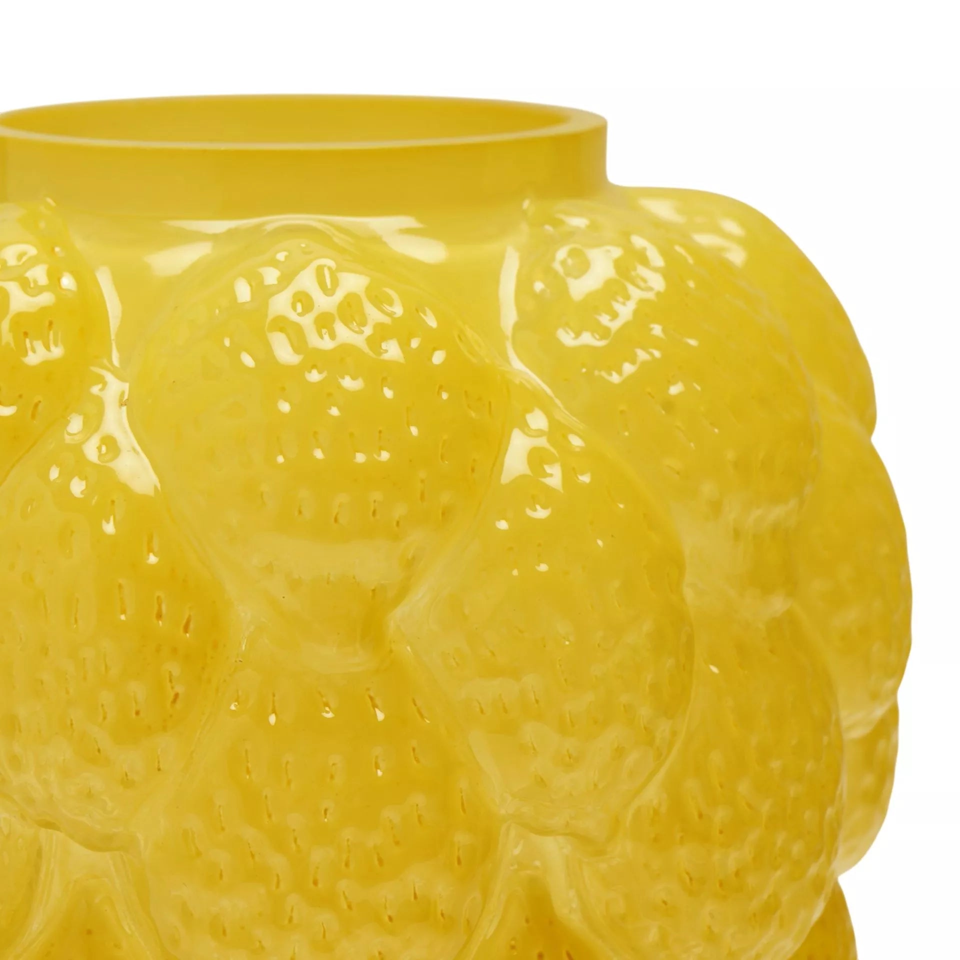 Vase ornemental - Motif citrons
