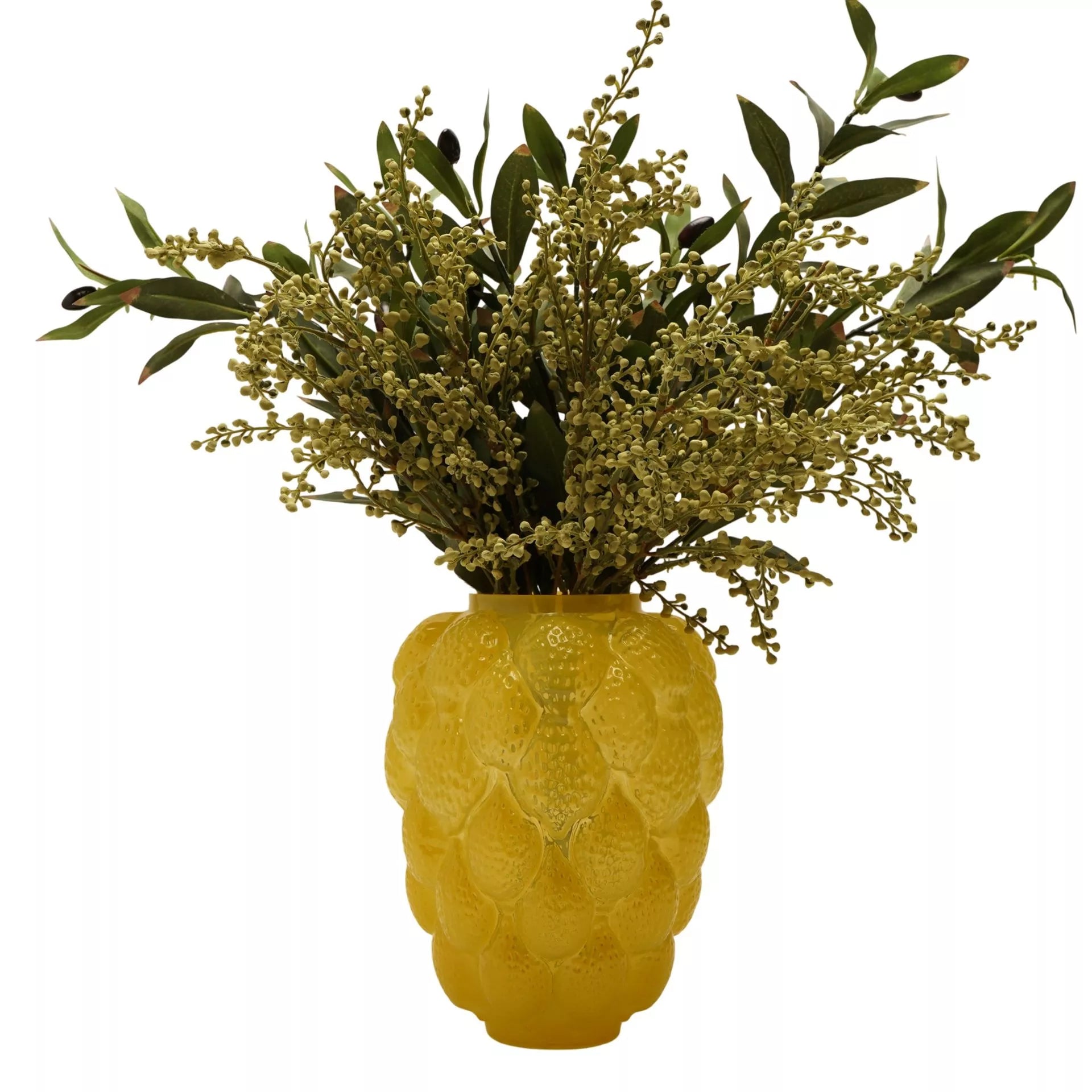 Vase ornemental - Motif citrons